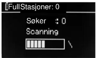 Soundmaster IR3000DAB - Søke etter stasjoner - 1