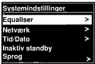 Soundmaster IR3000DAB - Menubetjening - 2