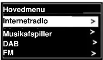 Soundmaster IR3000DAB - Menubetjening - 3