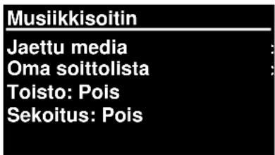 Soundmaster IR3000DAB - Musiikkisoitin-tila (verkko) - 1