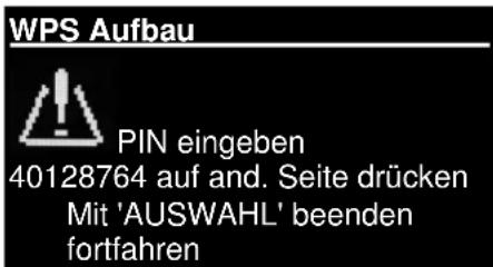 Soundmaster IR3000DAB - WPS überspringen> - 3