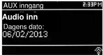 Soundmaster IR3000DAB - Aux in modus - 1