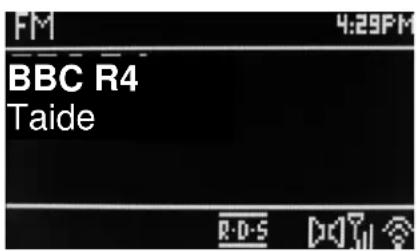 Soundmaster IR3000DAB - FM-radiotila - 1