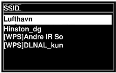 Soundmaster IR3000DAB - Åbne netværker - 1