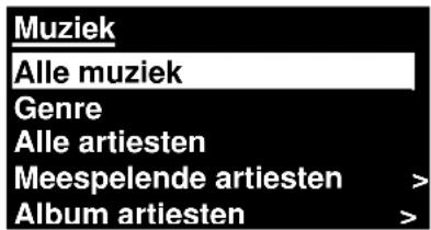 Soundmaster IR3000DAB - Selecteer Menu > Gedeelde media - 2