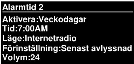 Soundmaster IR3000DAB - Alarm och Sleep - 2