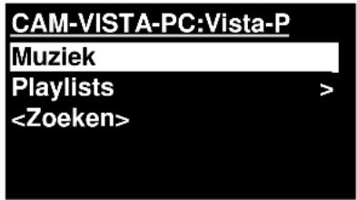 Soundmaster IR3000DAB - Selecteer Menu > Gedeelde media - 1