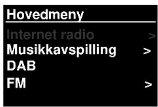 Soundmaster IR3000DAB - Menynavigering - 2