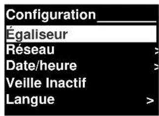 Soundmaster IR3000DAB - 3.1Navigation dans les menus - 2