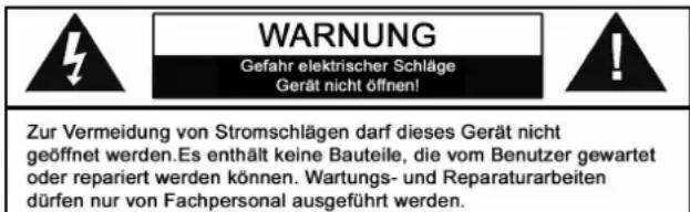 Soundmaster IR3000DAB - SICHERHEITSHINWEISE - 1