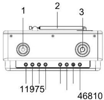 DUAL DAB 19 - Comandi - 1