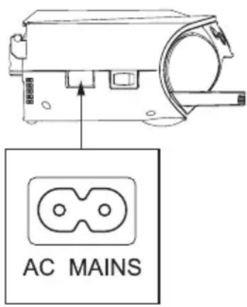 AKAI APRC8 - Connexion au secteur3.1 - 1