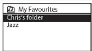 ILUV INT170 - En vérifier "My Favourites" (Mes Favoris") - 1
