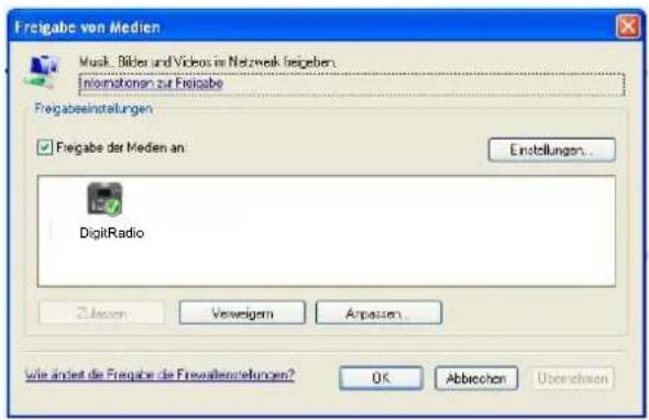 DUAL IR 7S - Utilizzo del Media Player come server UPnP - 2