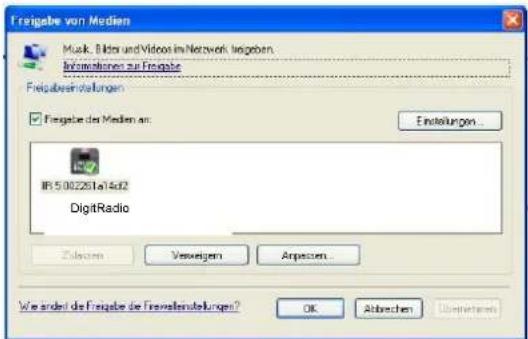 DUAL IR 7S - Utilisation du Media Player en tant que serveur UPnP - 2