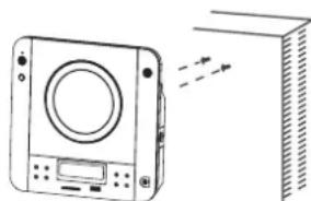 DUAL DAB Vertical 100 - Wandmontage - 2