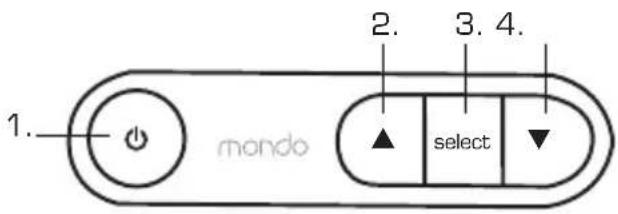 REVO Mondo DAB - Controls and Connectors - 1