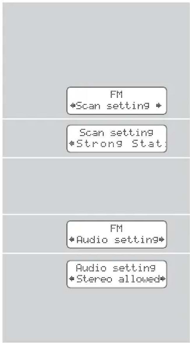 REVO Mondo DAB - Audio Setting - 1