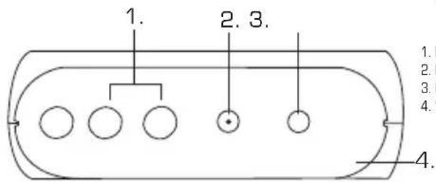REVO Mondo DAB - Einstellknopfe und Anschlussbuchsen - 2
