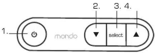 REVO Mondo DAB - Controls and Connectors - 1