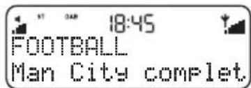 PURE One Classic Series 2 - Intellitext-berichten weergeven - 2