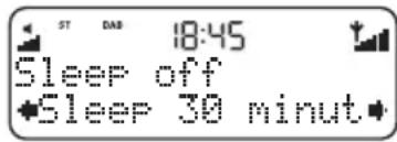PURE One Classic Series 2 - So stellen Sie einen Sleep-Timer ein: - 1