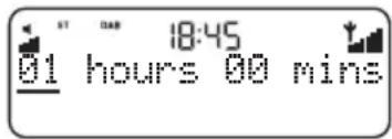 PURE One Classic Series 2 - Pour programmer le minuteur - 1