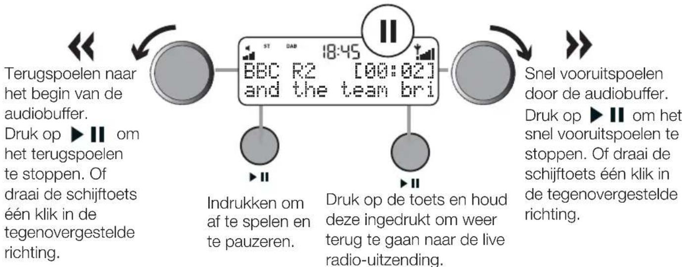 PURE One Classic Series 2 - Een live radio-uitzending pauzeren en terugspoelen - 2