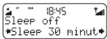 PURE One Classic Series 2 - Indstilling af sleptimer - 1