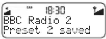 PURE ONE Mini Series 2 - Uso delle stazioni radio preselezionate - 3
