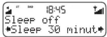 PURE One Elite series 2 - Indstilling af sleeptimer - 1