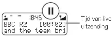 PURE One Elite series 2 - Een live radio-uitzending pauzeren en terugspoelen - 1