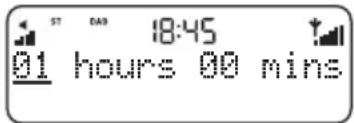 PURE One Elite series 2 - Pour programmer le minuteur - 1