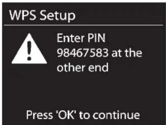 SILVERCREST SIRD 14 C2 - PIN (establish WPS connection by entering the PIN) - 1