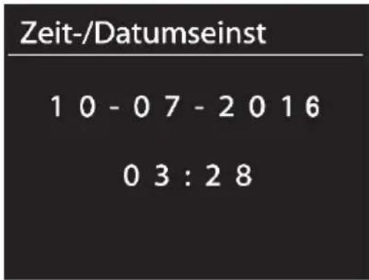 SILVERCREST SIRD 14 C2 - Datum und Uhrzeit einstellen - 6
