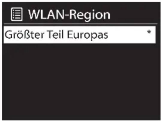 SILVERCREST SIRD 14 C2 - WLAN-Region wahlen - 1