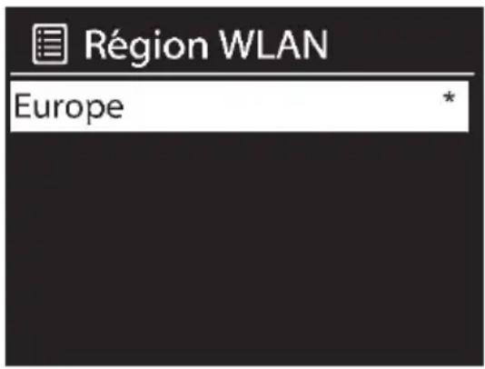 SILVERCREST SIRD 14 C2 - Sélection de la région du réseau sans fil WLAN - 1