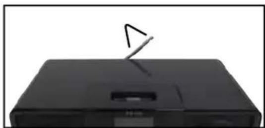 PEAQ DAB+ Radio PDR300 - REGOLAZIONE DELL'ANTENNA - 1