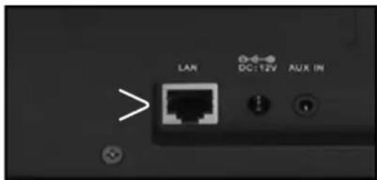 PEAQ DAB+ Radio PDR300 - CONNECTION LAN - 1