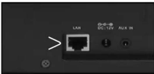 PEAQ DAB+ Radio PDR300 - CONNEXION AU RÉSEAU LOCAL - 1