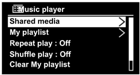 PEAQ DAB+ Radio PDR300 - PLAYING AUDIO FILES - 2