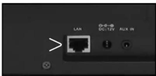 PEAQ DAB+ Radio PDR300 - LAN ANSCHLUSS - 1