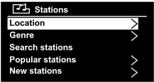 PEAQ DAB+ Radio PDR300 - STATIONS (SELECTING STATION) - 1
