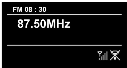 PEAQ DAB+ Radio PDR300 - Setting FM radio stations - 2