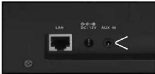 PEAQ DAB+ Radio PDR300 - ENTRADA AUXILIAR - 1