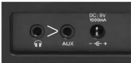 PEAQ DAB+ Radio PDR100 - AUX-IN - 1