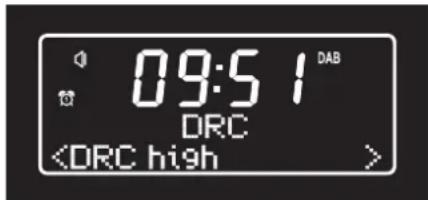 PEAQ DAB+ Radio PDR100 - DRC (DYNAMIC RANGE CONTROL) - 1