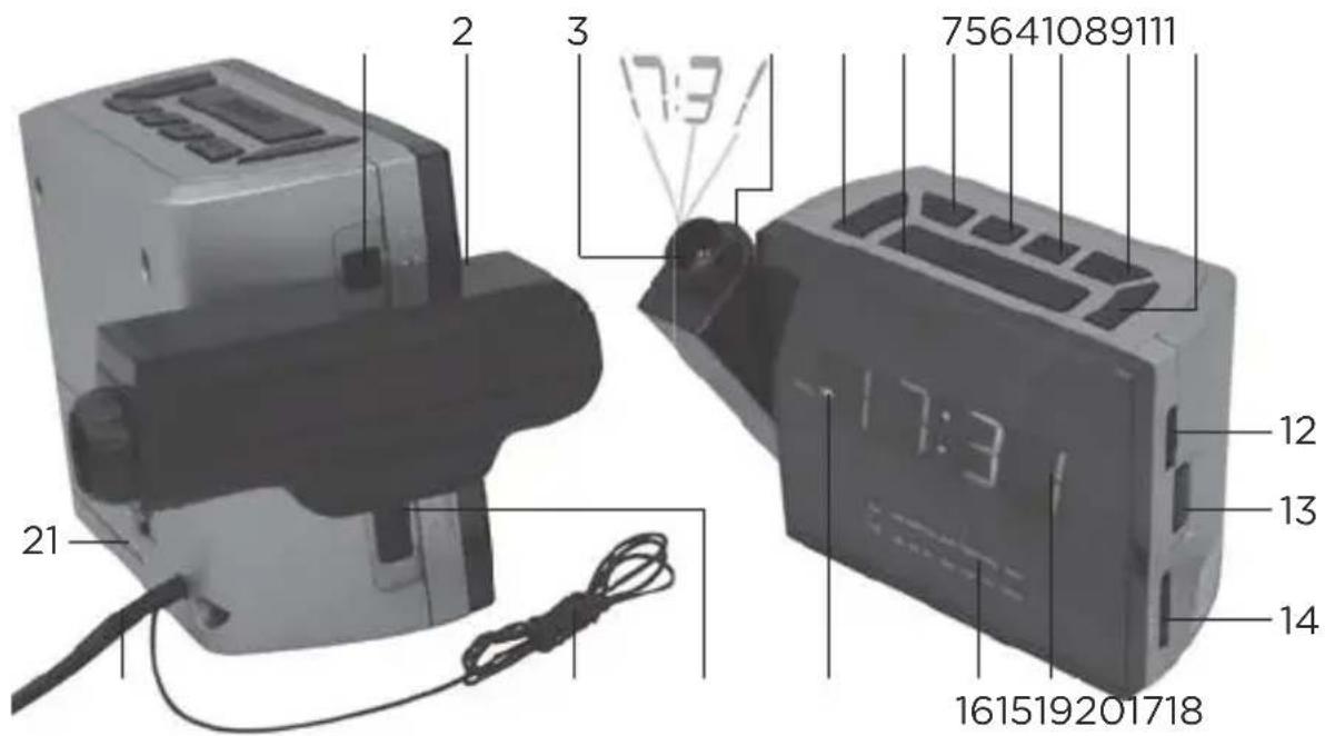 OK OCR 150PR - KOMPONENTER - 1