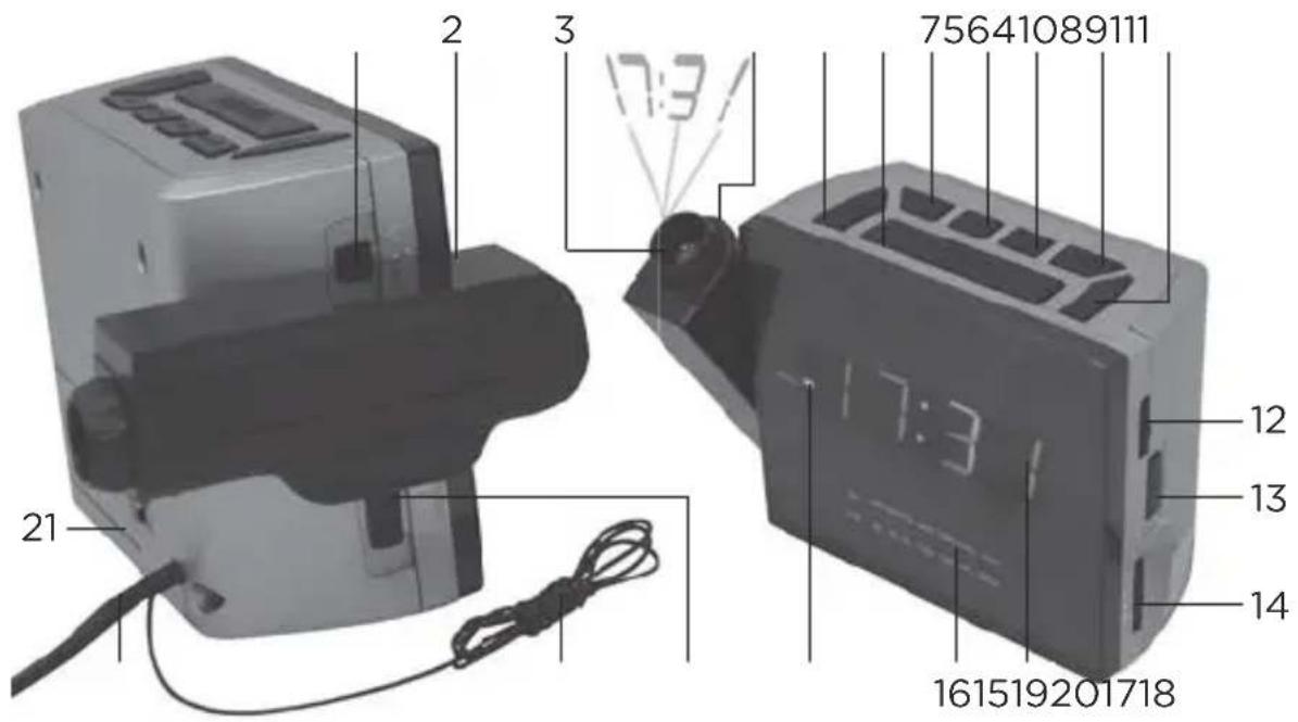 OK OCR 150PR - BAUTEILE - 1