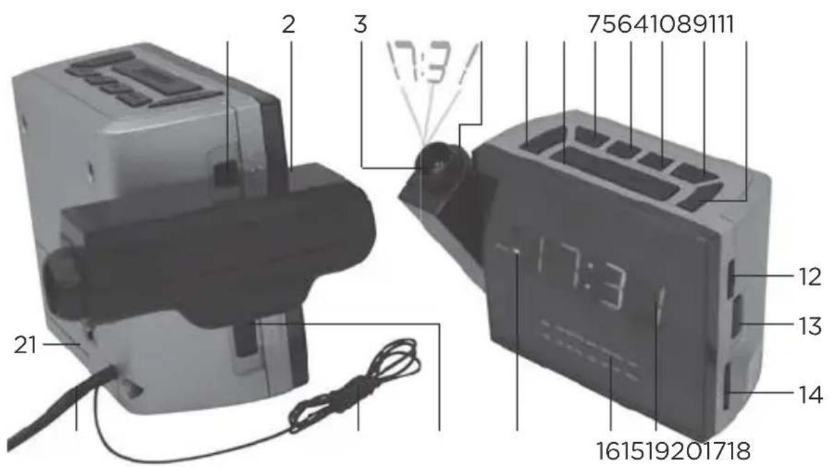 OK OCR 150PR - COMPONENTS - 1